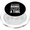 Fun Hip Replacement Surgery & Knee Surge Diventare Bionic - Sostituzione dell'anca Chirurgia del ginocchio dell'articolazione dell'anca PopSockets PopGrip per MagSafe