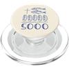 Modern Trendy Christian Designs 2 Pesci 5 Pagnotte Croce di Gesù 5000 Miracolo PopSockets PopGrip per MagSafe