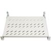 Connetto - ripiano universale per armadio rack 19 allungabile 570 mm con 4 agganci grigio