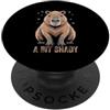 Funny Capybara Gifts For Men & Women Kid A Bit Shady Capybara Donne Uomini Ragazzi Ragazze Divertente Capybara PopSockets PopGrip Adesivo