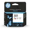 HP Cartuccia d'inchiostro HP 301 blu/giallo/magenta