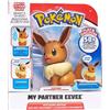 Jazwares BANDAI Pokémon Il Mio Partner Eevee - Personaggio elettronico interattivo