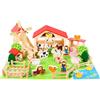 Bigjigs Toys Grande fattoria di legno