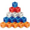 Learning Resources Set MathLink - Costruzioni 3D realizzate con cubi collegati tra loro