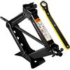 Forever Speed Martinetto a forbice Martinetto per auto SUV MPV Max 1,5 t con manovella Martinetto di manovra Martinetto con cricchetto Martinetto per auto