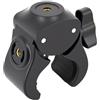 OSNIYAW Supporto per telefono a sgancio rapido, compatibile con doppia filettatura da 1/4 per 13-47 mm di diametro, presa sicura, studio esterno, morsetto telefono, fotocamera, foto