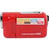 Yunseity Videocamera Digitale 1080P 16MP Zoom 16x Videocamera con Schermo da 2 Pollici, Dispositivo Portatile Portatile per Viaggi Ed Eventi Universitari con Anti-vibrazione Elettronico (rosso)