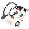 NbgrvB per mini Action Camera 1080P HD Thumb Cam Portatile Vlogging Corpo Indossabile per Ciclismo Casco POV Piccole Dimensioni (Bianco)