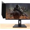 Generic Parasole for computer desktop, cappuccio for monitor video antiriflesso | Pannello laterale con ombreggiatura display for computer pieghevole da 24-25 pollici,angolo di regolazione di 180°(Left Hood)