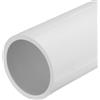 sourcing map - Tubo circolare rigido in PVC da 8,9 cm x 76,6 mm x 90 mm x 20 cm di lunghezza, bianco resistente agli urti per tubi dell'acqua, lavori manuali, manicotto per cavi
