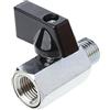 Btgghytr Ottone per 1/4 maschio a femmina Filettatura aria compressore tubo