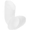 YARNOW Paralume in Plastica Bianco a Forma di Cavallo, 5 Pezzi Decorativi | PE Leggero, Foro 3, 2cm, Facile da Installare, Soggiorno e Cameretta, Ricambio Vetro