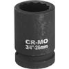 sourcing map Chiave a bussola a 12 punti da 3/4, 26 mm, per riparazione auto, facile rimozione
