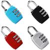 REBECCAGIBSON 4Pz Luggage Combination Lock,3 cifre Viaggio Lucchetto codice Locks armadietti Palestra Sport Bagagli Scuola armadi, Confezione