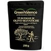 GreenValence Tè di Foglie di Olivo Selvatiche - Foglie Tagliate dall'Algarve Raccolte a Mano | Essiccate Naturalmente al Sole | Tisana Mediterranea Naturale Senza Additivi (250 g)