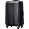 W WINGS Wings - Valigetta da viaggio leggera con ruote e serratura, grigio., 65,5x41,5x24, valigetta