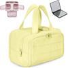 Vgpbphj Maison Ginza Cloud Carry Bag, 4 in 1 Puffy Multi-funzionale Toiletry Bag, Convely Wide Mouth Organizer Bag, Dry and Wet Separation, per accessori, essenziali, articoli da toeletta, tempo libero viaggi