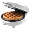 Bestron Waffle Maker, Piastra per waffel mini Ø10 cm, piccola macchina per waffel con rivestimento antiaderente, per compleanni di bambini, feste di famiglia, Pasqua o Natale, 550 watt, colore: Bianco