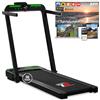 YM Tapis Roulant Elettrico Pieghevole Next 6000, 16 km/h, MARCHIO ITALIANO, Salvaspazio, Bluetooth + APP Interattive Kinomap Zwift Bitgym Fithome, Super Compatto (13 cm Da Chiuso), ASSISTENZA ITALIA