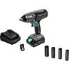 Cecotec Chiave a impatto senza fili CecoRaptor Perfect Impact 2020 Ultra. Batteria 20 V e 2000 mAh, Velocità senza carica 2300 giri/min, Rapporto d'impatto 3000 bpm, Coppia max 400 Nm, Mandrino