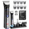 Kensen 18-In-1 Regolabarba Uomo 120 Minuti di Autonomia Rasoio Elettrico Corpo Uomo Wet&Dry Taglia Barba con 18 accessori per barba, capelli e corpo, 7 impostazioni di lunghezza (3/4/6/9/11/12/15mm)