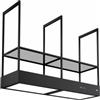 Franke Mythos T-Shelf Evolution FMY EVOLUTION F160 - 325.0726.999 Cappa ad Isola sospesa con mensola 156 x 48 cm filtrante con tecnologia K-Link finitura Black Extra Matt