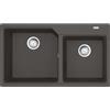 Franke Urban UBG 620-86 - 114.0715.196 Lavello da Incasso Fragranite 2 Vasche 86 x 50 cm finitura Grigio ardesia