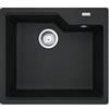 Franke Urban UBG 610-50 - 114.0686.798 Lavello da Incasso Fragranite 1 vasca Monovasca 56 x 50 cm finitura Black matt