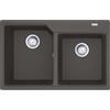 Franke Urban UBG 620-78 - 114.0715.197 Lavello da Incasso Fragranite 2 Vasche 78 x 50 cm finitura Grigio ardesia