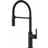 Franke Maris Stripes Semi-Pro - 115.0747.678 Miscelatore Cucina da Incasso Monocomando con doccia orientabile doppio getto con funzione spray e canna girevole bi-colore Black Matt