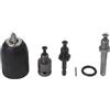 BlissfulAbode Set di adattatori SDS Plus, convertitore a cambio rapido, mandrino autoserrante da 2-13 mm con azionamento esagonale per trapani elettrici con filo