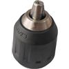 KHIronHive Mandrino autoserrante 1/2 per Bosch GSR180-LI GSB140-LI GSB180-LI GSR140-LI, pezzo di ricambio 2609112190, design a tre ganasce per cambio rapido senza attrezzi, plastica nera