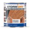 Stormdry Crema-Gel Impermeabilizzante Trasparente per Terrazzi 1L - Trattamento Anti-Pioggia per Muri Esterni, Mattoni, Pietra, Malta e Granito - Invisibile, Traspirante, Idrorepellente fino a 25 Anni