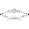 Thomas Sabo Anello da donna argento sterling 925 TR2324-051-14, 56, argento, zirconi