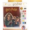 DIAMANTINY Harry Potter - Wizarding Foundation Magic Trio - Kit crea il Mosaico, Attività Crystal Art, Diamond Painting, 1 Quadro A4