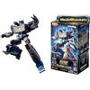 Dickie Toys BLOKEES Transformers Soundwave 17 - Set modello per bambini dai 12 anni in su, robot da 12,5 cm con funzione luminosa, 20 elementi mobili, sistema a incastro senza colla, accessori e supporto, modello