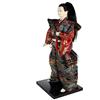 lachineuse - Bambola Samurai Kimono Giapponese - Bambola Tradizionale Asiatica 30 cm - Decorazione Giapponese - Statuina Geisha - Fatta a Mano - Arredamento per la Casa Giapponese Asiatico
