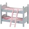 Olivia's Little World Letto a Castello Legno Mobili Bambole 45 cm Gioco Ruolo Olivia's World TD-0095AG