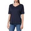 Geox W T-Shirt V/N, Blazer Blu Marine, S Donna