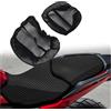 SOYTZBMK Sedile protettivo Coprisella In Rete 3D Per HONDA NC750X NC700X NC700S NC700XD Accessori Per Moto