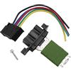Hoypeyfiy Resistenza motore ventola auto con cablaggio per Corsa D 2006-2011 Grande Punto 2005-2012 Punto Evo 2009-2011 13248240 77364061 55702407