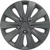 TOP DRIVE Set 4 Copricerchi 16 Pollici Universali Coppe Copri Ruota Borchie 16 GRAFI RAPIDE