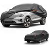 Partuto Copertura Auto Impermeabile Tutte le Stagioni Automotive Esterna Anti-UV Protezione dal Sole e dalla Pioggia Copertura Completa Nero per Volvo XC40 2017-2022