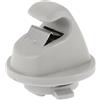 RATCHROLL Gancio Porta Parasole Per Volkswagen GTI 22-23 1 Pezzo | Per Volkswagen Jetta 19-23, Per Volkswagen Tiguan 18-23, Grigio, Plastica, No. 5G0857561B, Sostituisce Clip Parasole