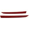 Jonikuper Coppia di riflettori per paraurti posteriore, per BMW Serie 3 F30 F31 berlina e Touring con paraurti M Sport/pacchetto aerodinamico M 2012-2017