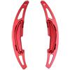 XINWELZ Paletta Cambio Auto Compatibile Con M5 Per F10 Per X5 M Per X6 M 2014 2015 2016 2017 Auto Volante Paddle Shifter Estensione Paddle Comandi Per Fit(Red)
