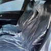Zenqira Coprisedili, 100 pezzi usa e getta in plastica, trasparenti, facili da installare, coprisedili per veicoli per amanti dell'auto