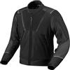 REV'IT! Revit Airwave 4 Giacca tessile da moto, nero, 3XL