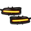 Malcayang Indicatori di direzione dinamici a LED Compatibile con Vol-vo C30 C70 S40 V40 V50 V70 S60 S80