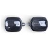 aVDB-moto Coppia Vetro Frecce Anteriore compatibile con YAMAHA FZR 600 RJ02 1998-01, YZF 600 THUNDERCAT 1996-02, YZF R6 YZF-R6 RJ03 2001-02, TRX 850 1996-98, YZF 750 1995-96 (Fumè)